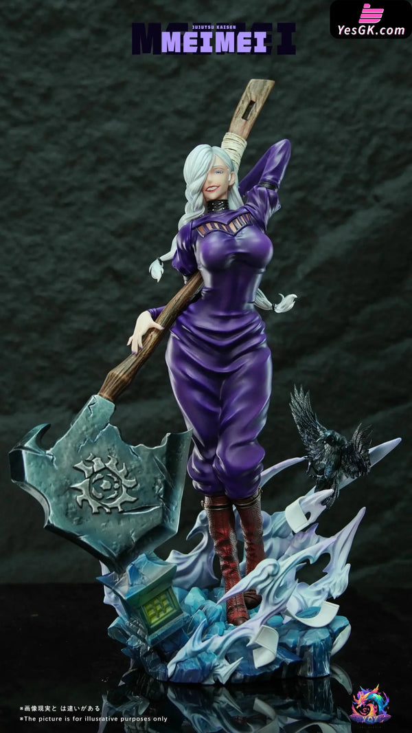 Jujutsu Kaisen #3 The White-Haired Axe Wielding Woman Mei Mei GK Statue - YQY Studio [Pre-Order] Jujutsu Kaisen