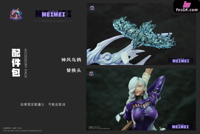 Jujutsu Kaisen #3 The White-Haired Axe Wielding Woman Mei Mei GK Statue - YQY Studio [Pre-Order] Jujutsu Kaisen