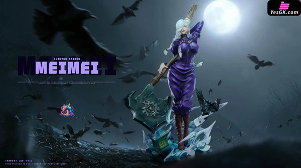 Jujutsu Kaisen #3 The White-Haired Axe Wielding Woman Mei Mei GK Statue - YQY Studio [Pre-Order] Full Payment