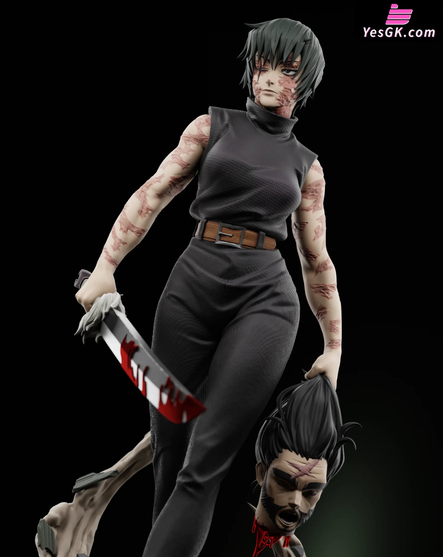 Jujutsu Kaisen Awakening Maki Zenin Statue - Player 1 studio [Pre-Orde ...