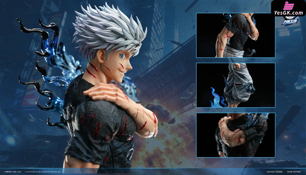Jujutsu Kaisen Battle-Damaged Gojo Satoru Statue - Six Eyes Studio - JujutsuKaisen