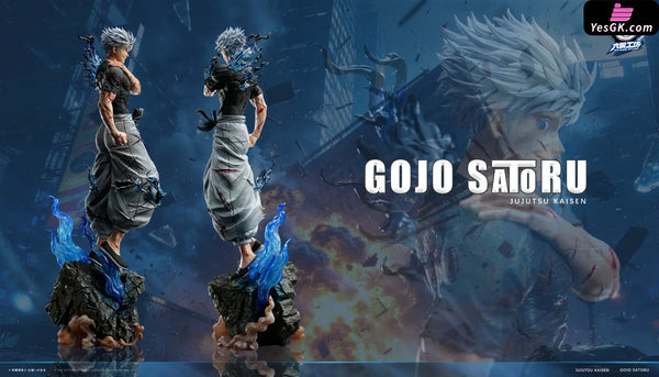 Jujutsu Kaisen Battle-Damaged Gojo Satoru Statue - Six Eyes Studio - JujutsuKaisen