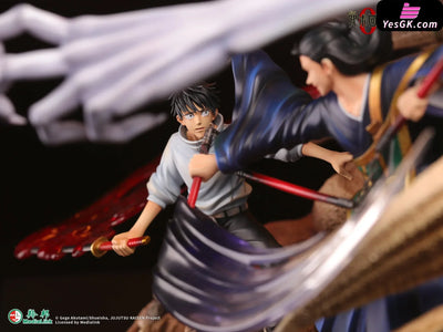 Jujutsu Kaisen: Battle of the Swords Yuta Okkotsu & Rika Orimoto vs Suguru Geto (Licensed) Statue - Manas Studio