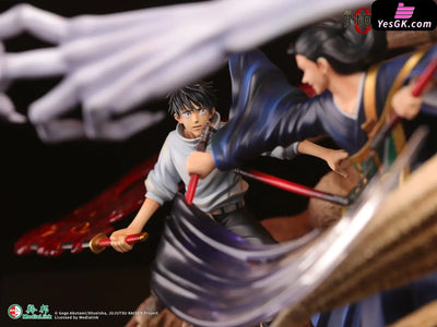 Jujutsu Kaisen: Battle of the Swords Yuta Okkotsu & Rika Orimoto vs Suguru Geto (Licensed) Statue - Manas Studio