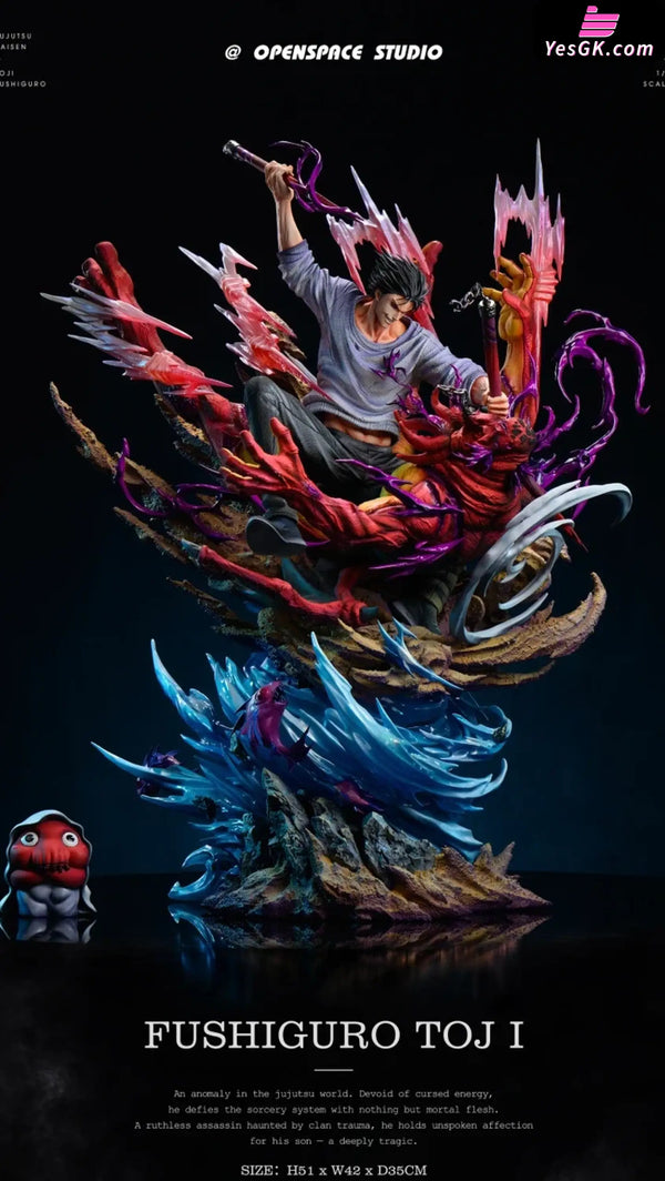 Jujutsu Kaisen Battle Series #1 Toji Fushiguro Statue - OPENSPACE Studio