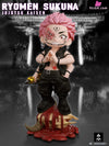 Jujutsu Kaisen Chibi Sukuna & Satoru Gojo #2 Resin Statue - Ninety Seven Studio [Pre-Order] Deposit