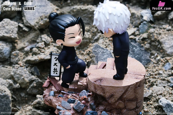 Jujutsu Kaisen City Walk Satoru Gojo & Suguru Geto Statue - Real Creation Studio [Pre-Order]