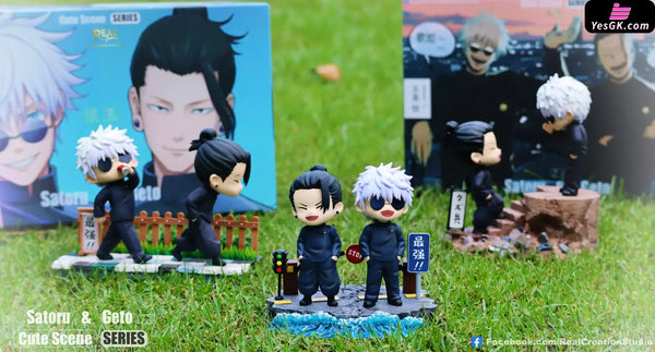 Jujutsu Kaisen Cute Scene Series #4 Satoru Gojo & Suguru Geto 3.0 GK Statue - Real Creation Studio [In-Stock] Full