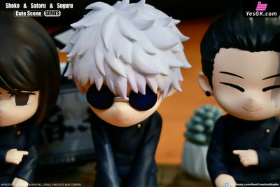 Jujutsu Kaisen Cute Scene Series #5 Trio Gojo & Geto & Shoko GK Statue - Real Creation Studio [Pre-Order] Jujutsu Kaisen