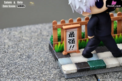 Jujutsu Kaisen Cute Scene Series: Gojo Satoru & Suguru Geto Street Gang Statue - Real Creation