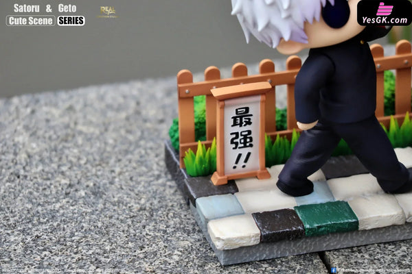 Jujutsu Kaisen Cute Scene Series: Gojo Satoru & Suguru Geto Street Gang Statue - Real Creation