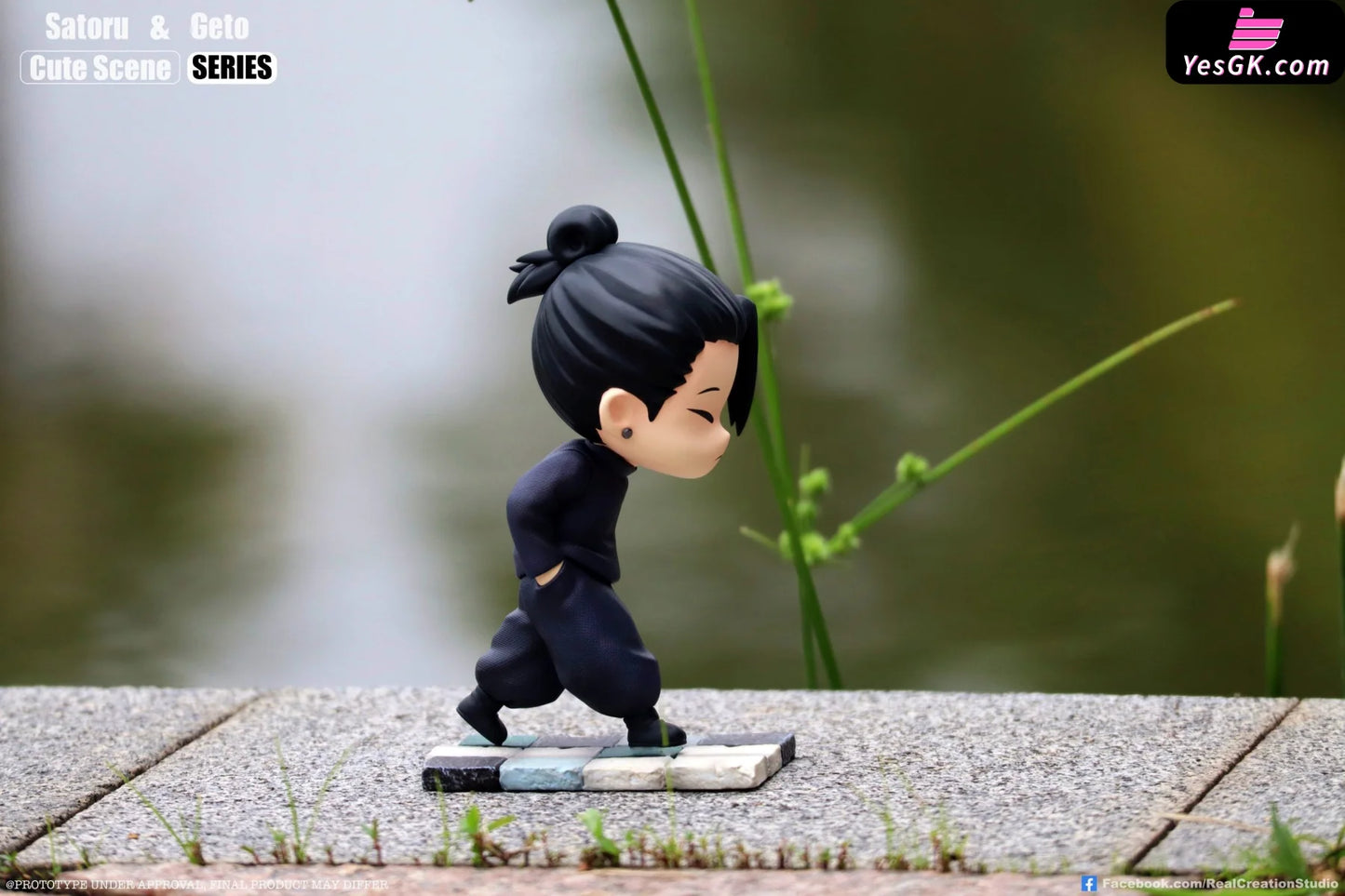 Jujutsu Kaisen Cute Scene Series: Gojo Satoru & Suguru Geto Street Gang Statue - Real Creation