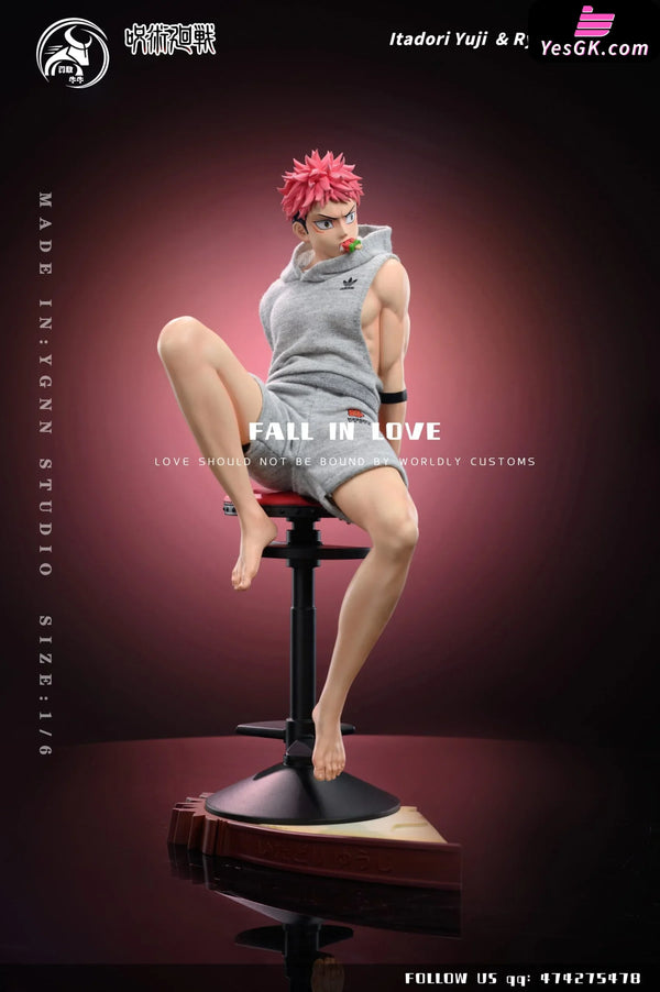 Jujutsu Kaisen Double Characters#1 Yuji Itadori Ryomen Sukuna Resin Statue - Ygnn Studio [Pre -