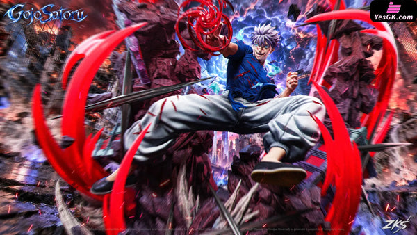 Jujutsu Kaisen Gojo Satoru Statue - ZENKAI STUDIO