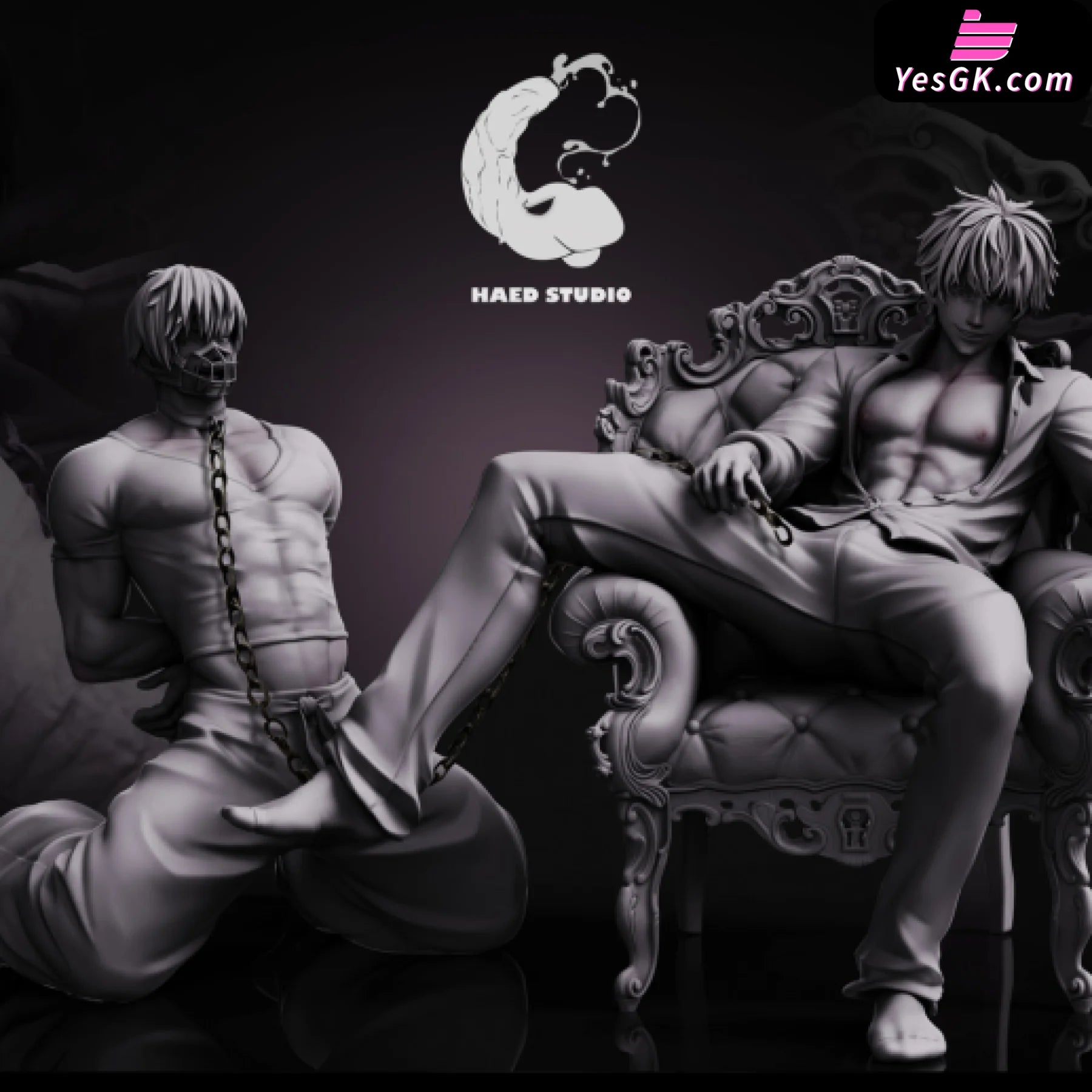 Jujutsu Kaisen Gojo Satoru VS Fushiguro Toji Resin Statue - Hard Studi –  YesGK