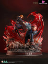 Jujutsu Kaisen Itadori Yuji Nobara Kugisaki: Black Flash Genuine Authorized Statue(Licensed) -