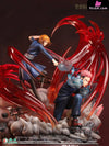 Jujutsu Kaisen Itadori Yuji Nobara Kugisaki: Black Flash Genuine Authorized Statue(Licensed) -