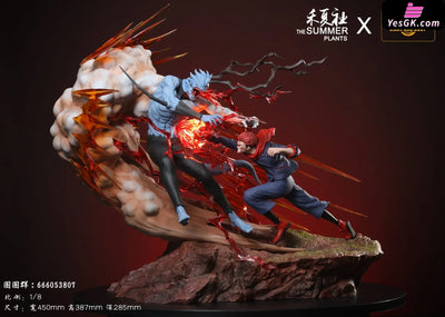 Jujutsu Kaisen Itadori Yuji Vs Mahito Statue - Light And Dust Studio & Summer Plants [Pre-Order]