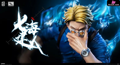 Jujutsu Kaisen Kento Nanami GK Statue - Black And White Studio [In-Stock] - Jujutsu Kaisen