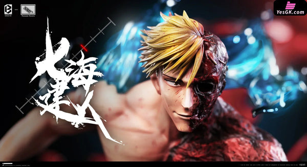 Jujutsu Kaisen Kento Nanami GK Statue - Black And White Studio [In-Stock] - Jujutsu Kaisen