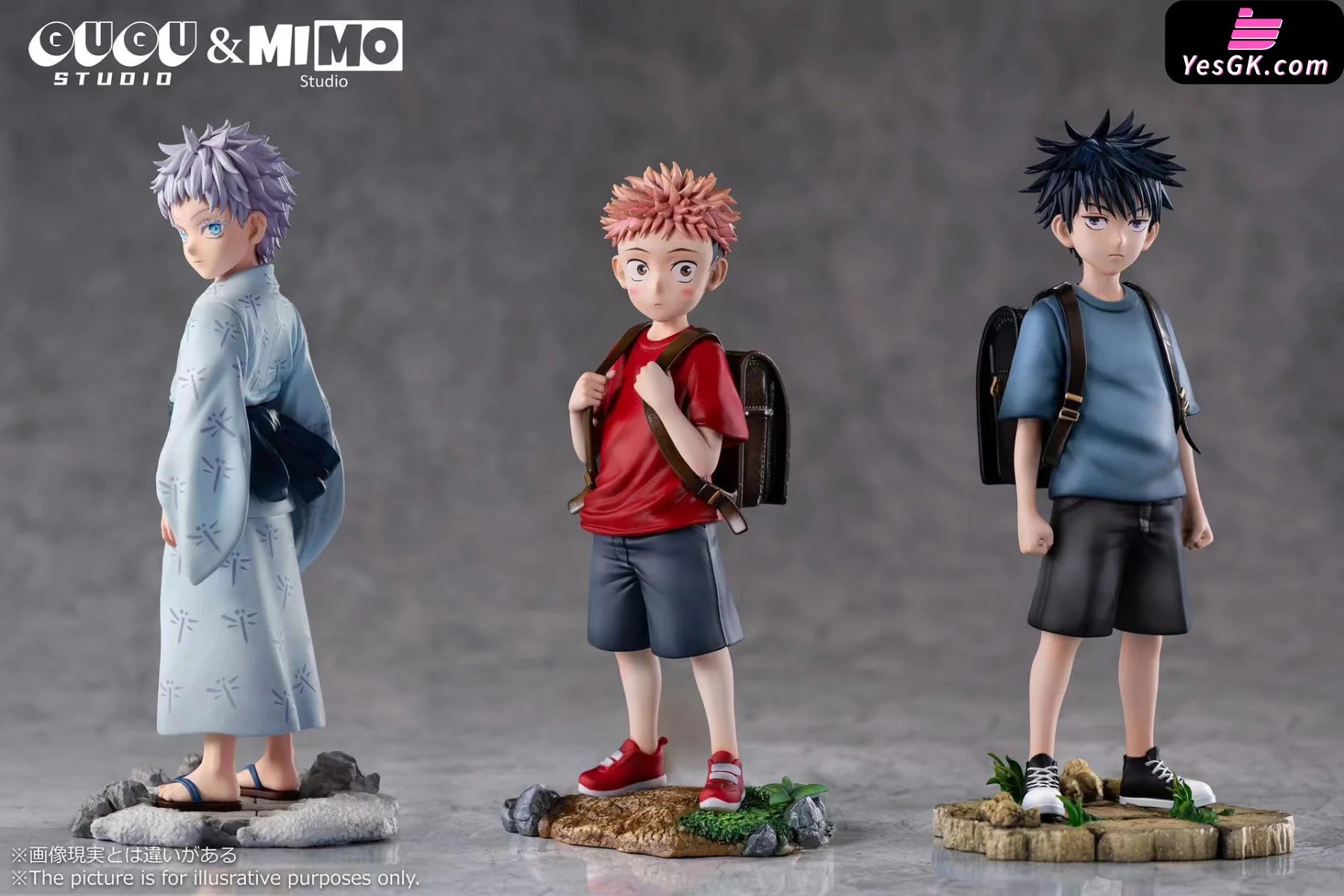 Jujutsu Kaisen Kid Series 003-Megumi Fushiguro Statue - Mimo Studio & Gugu [Pre-Order]