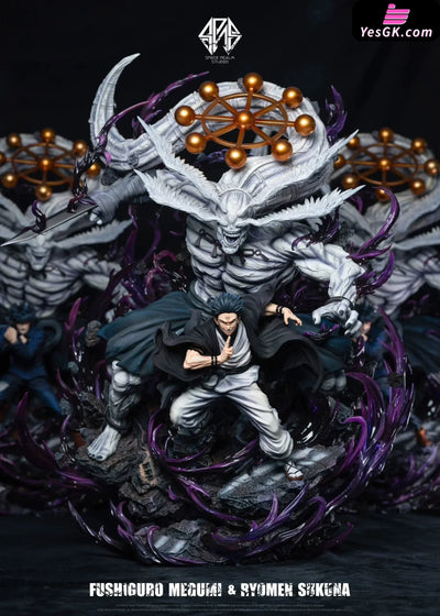 Jujutsu Kaisen Megumi Fushiguro Sukuna Makora GK Statue - Space Realm Studio [In-Stock] Jujutsu Kaisen
