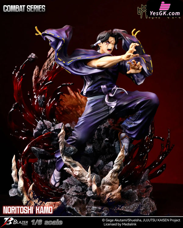 Jujutsu Kaisen Megumi Fushiguro VS Noritoshi Kamo Statue - Blazer Studio