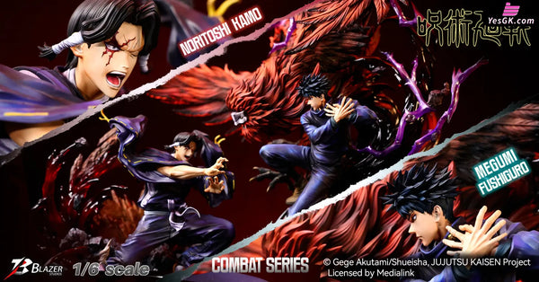 Jujutsu Kaisen Megumi Fushiguro VS Noritoshi Kamo Statue - Blazer Studio