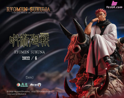 Jujutsu Kaisen Ryomen Sukuna (Licensed) Resin Statue - Three Artisan Studio [Pre-Order]