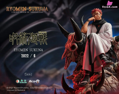 Jujutsu Kaisen Ryomen Sukuna (Licensed) Resin Statue - Three Artisan Studio [Pre-Order]