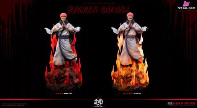 Jujutsu Kaisen Ryomen Sukuna Pink-haired Man with An Evil Smile GK Statue - Real world Studio [Pre-Order] - Deposit