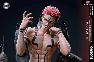 Jujutsu Kaisen Ryomen Sukuna Possessed Itadori Yuji Or Fushiguro Megumi Statue - Sgs Studio
