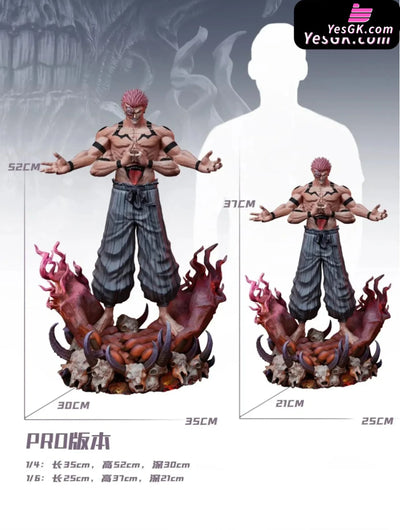 Jujutsu Kaisen Ryomen Sukuna Statue - Initial Aspiration Studio [In-Stock] Full Payment / 1/6Pro Jujutsu Kaisen