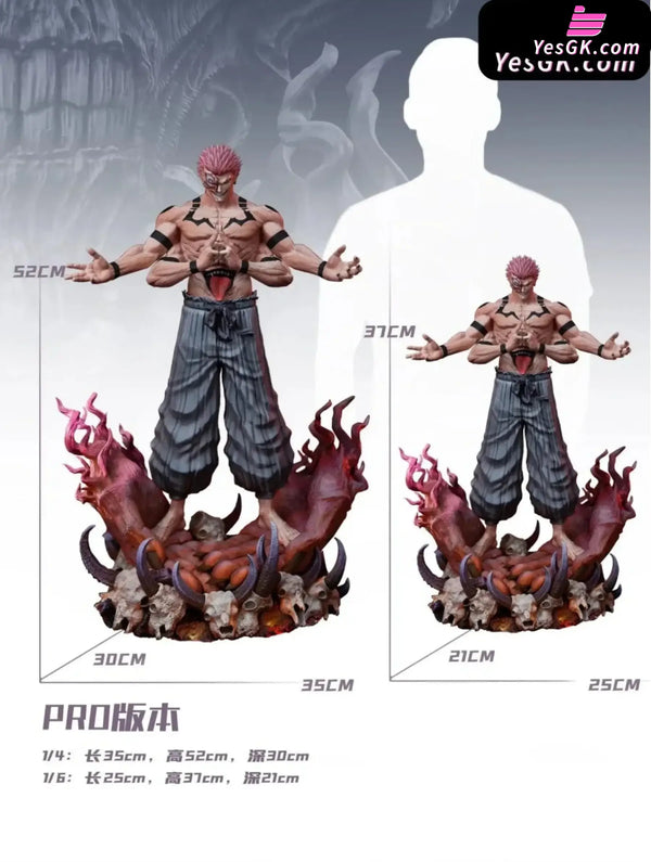Jujutsu Kaisen Ryomen Sukuna Statue - Initial Aspiration Studio [In-Stock] Full Payment / 1/6Pro Jujutsu Kaisen