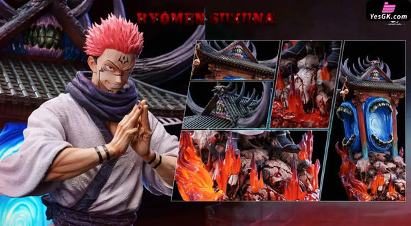 Jujutsu Kaisen Ryomen Sukuna Statue - Real World Studio