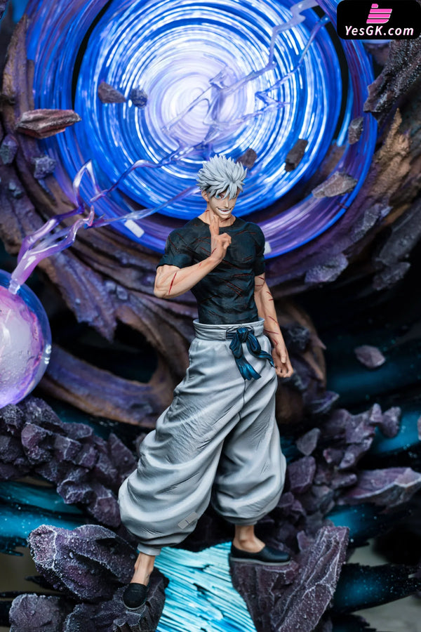 Jujutsu Kaisen S01 Gojo Satoru the Battle of the Demon Realm Shinjuku GK Statue - ZanyJoke Studio & Temple Studio