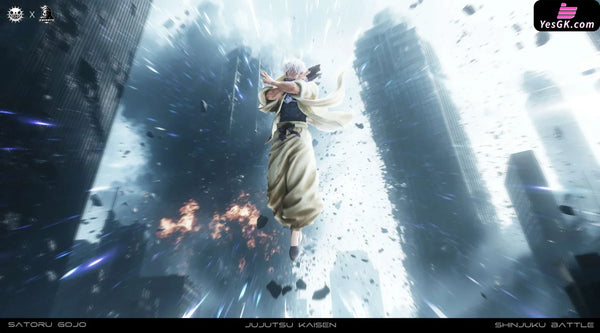 Jujutsu Kaisen S01 Gojo Satoru the Battle of the Demon Realm Shinjuku GK Statue - ZanyJoke Studio & Temple Studio