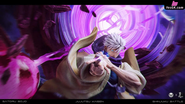 Jujutsu Kaisen S01 Gojo Satoru the Battle of the Demon Realm Shinjuku GK Statue - ZanyJoke Studio & Temple Studio