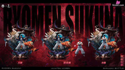 Jujutsu Kaisen S02 Sukuna the Battle of the Demon Realm Shinjuku GK Statue - ZanyJoke Studio & Temple Studio