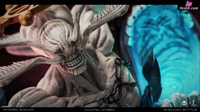 Jujutsu Kaisen S02 Sukuna the Battle of the Demon Realm Shinjuku GK Statue - ZanyJoke Studio & Temple Studio