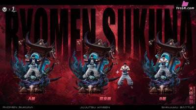 Jujutsu Kaisen S02 Sukuna the Battle of the Demon Realm Shinjuku GK Statue - ZanyJoke Studio & Temple Studio