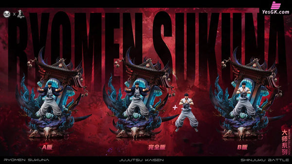 Jujutsu Kaisen S02 Sukuna the Battle of the Demon Realm Shinjuku GK Statue - ZanyJoke Studio & Temple Studio