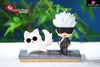 Jujutsu Kaisen Satoru Gojo And Cat Resin Statue - Comic Hero Studio [Pre-Order] Deposit