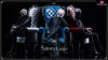 Jujutsu Kaisen Satoru Gojo on Blue Chair Statue - GO FIGURE Studio