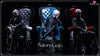 Jujutsu Kaisen Satoru Gojo on Blue Chair Statue - GO FIGURE Studio