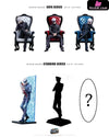 Jujutsu Kaisen Satoru Gojo on Blue Chair Statue - GO FIGURE Studio