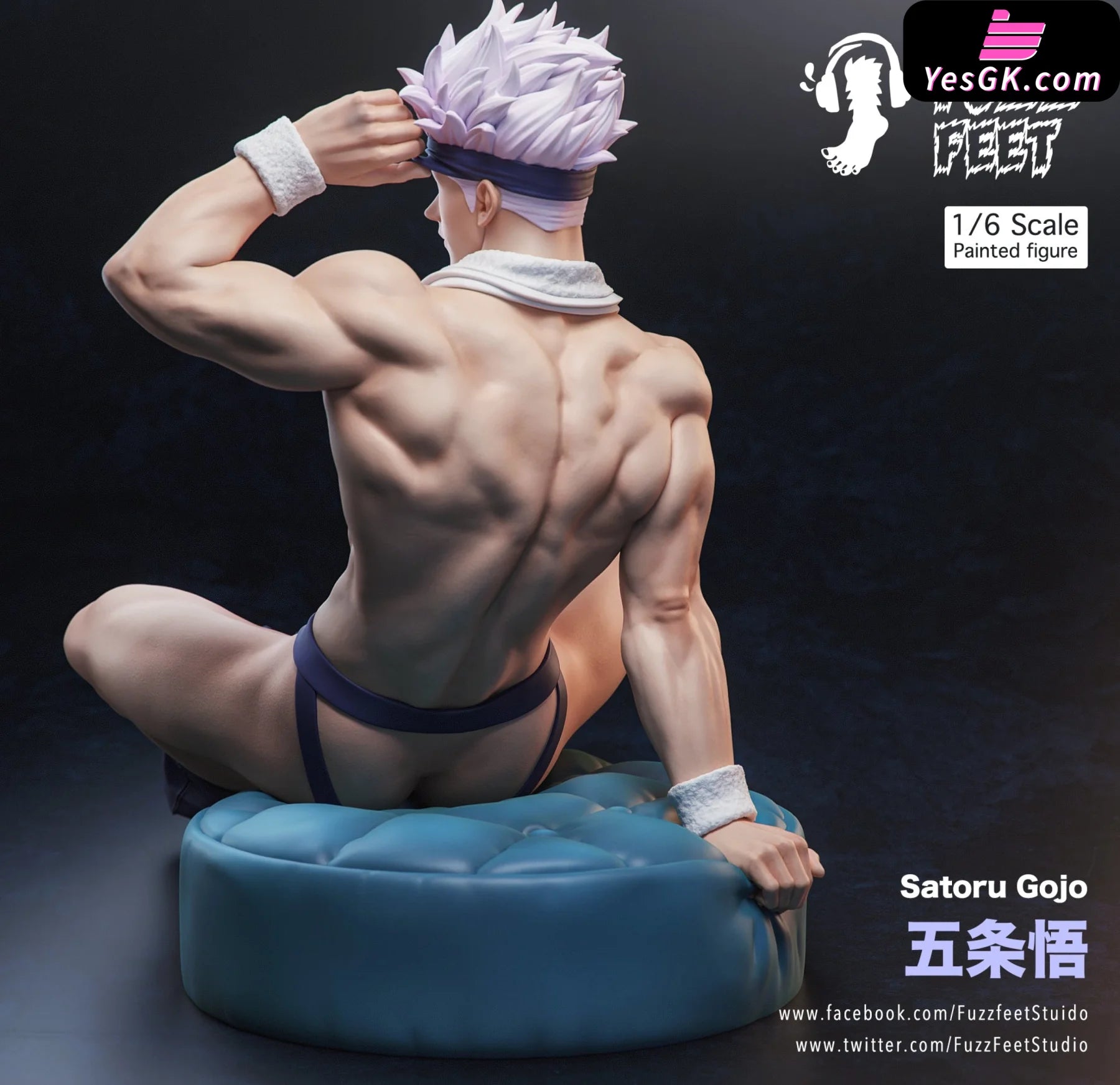 Jujutsu Kaisen Satoru Gojo Statue - Fuzzfeet Studio [Pre-Order]