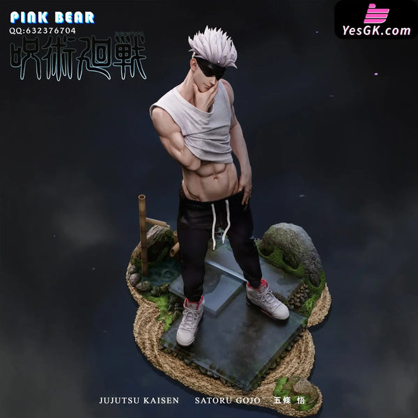 Jujutsu Kaisen Satoru Gojo Statue - Pink Bear Studio [Pre-Order]