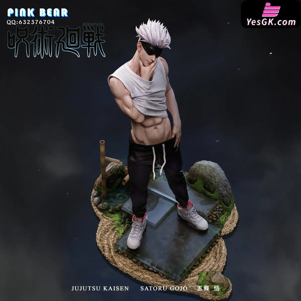 Jujutsu Kaisen Satoru Gojo Statue - Pink Bear Studio [Pre-Order]