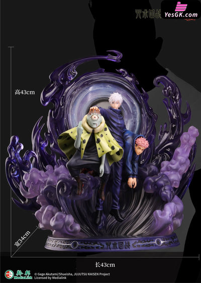 Jujutsu Kaisen Satoru Gojo Vs Jogo: Unlimited Void (Licensed) Resin Statue - Manas Studio